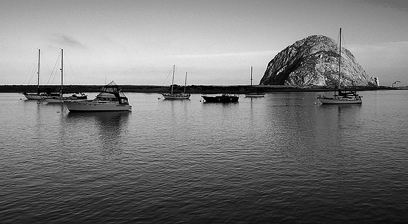 Early Morning Outgoing Tide, Morro Bay